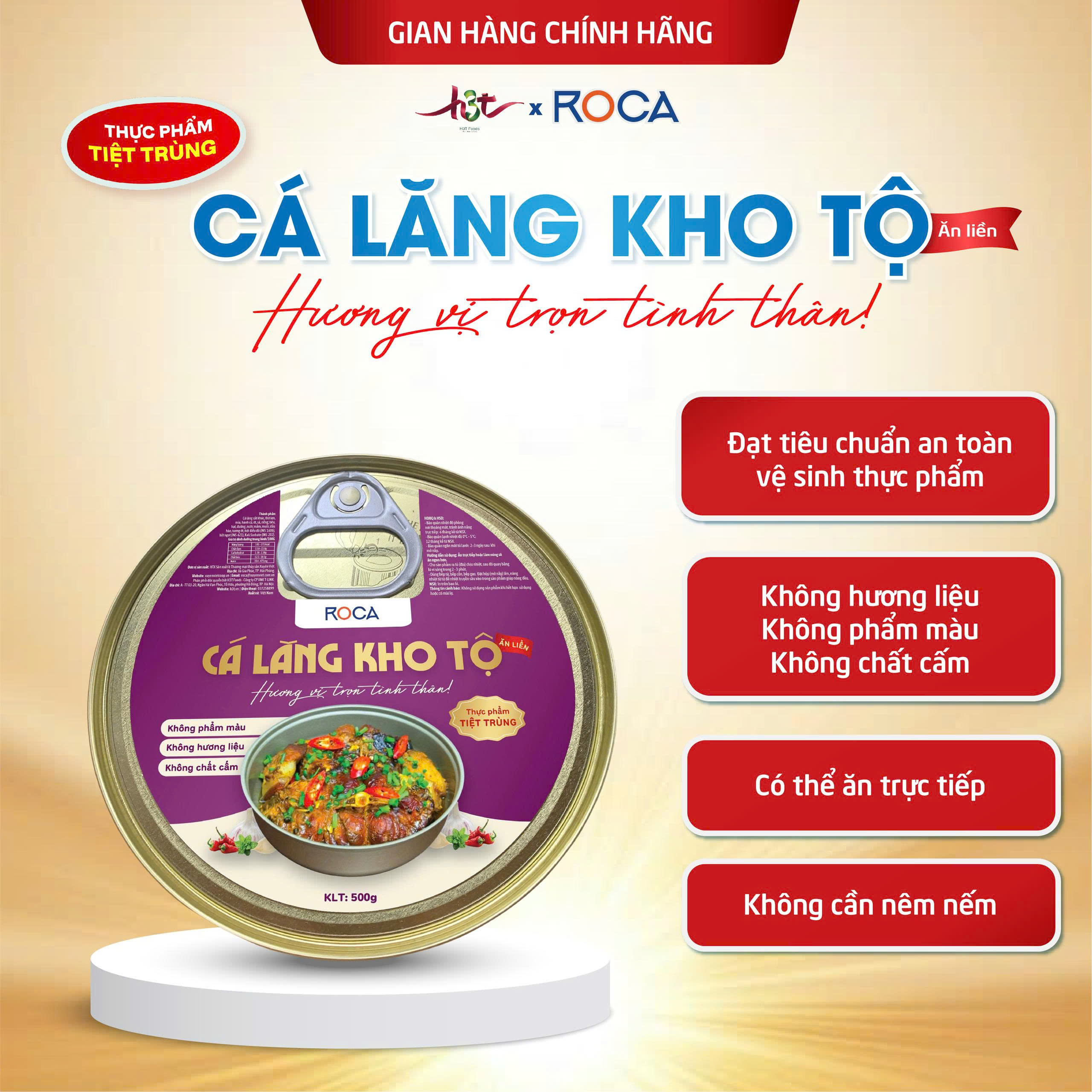 CÁ LĂNG KHO TỘ ROCA – 500G